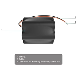 Battery Ajax Hub BP 7.2V 95AH