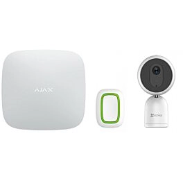 Care kit with SOS button and camera White SMART