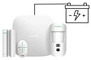 Ajax 4G 12 Volt Hub 2 Starter Kit White SMART