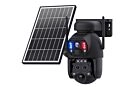 4G PTZ Alarm Camera with Solar Panel Black PLUS
