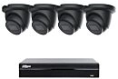 Dahua AI dome camera system Black 4
