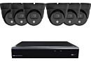 Dome security camera set Black SMART 6
