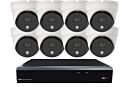 Wireless Dome Mini Camera System White ELITE 8