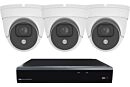 Wireless Dome Camera System White SMART 3