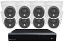 Wireless Dome Camera System White SMART 8