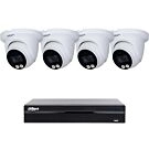Dahua Full Color Dome Camera System White 4