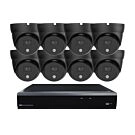 Wireless Dome Mini Camera System Black ELITE 8