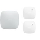 Smoke detector + CO alarm kit x 2 White SMART