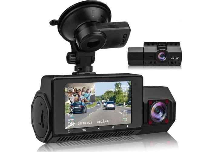 Dashcam 4K with 2 lenses main product photo