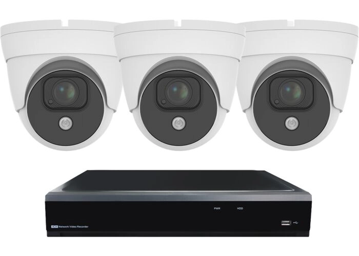 Wireless Dome Camera System White SMART 3 main product photo