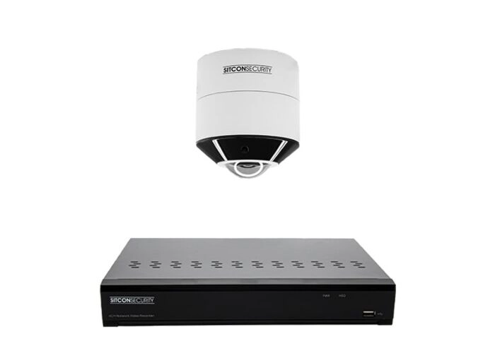 Fisheye 360º surveillance camera set SMART 1 main product photo