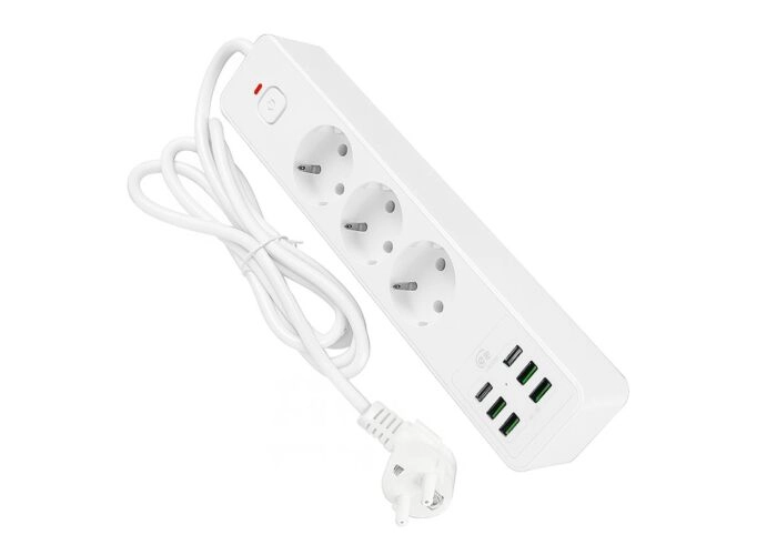 Power Strip WiFi Camera White PRO main product photo