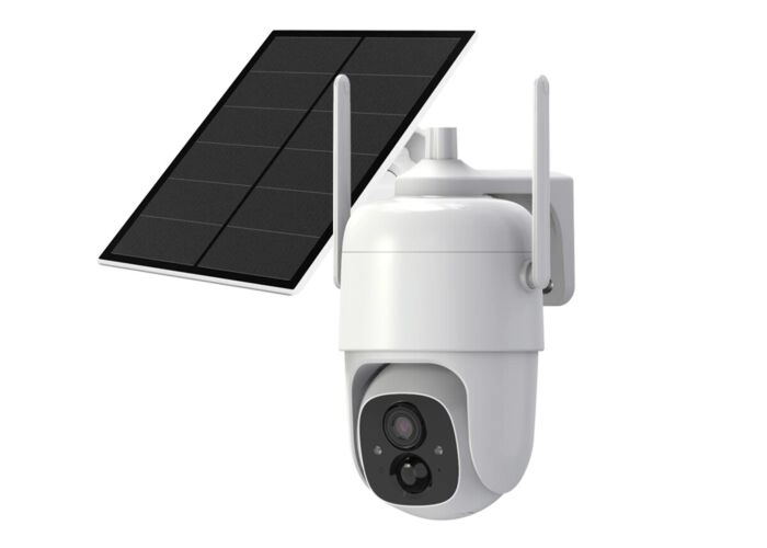 Waterproof PTZ Solar Security Camera - Wi-Fi main product photo