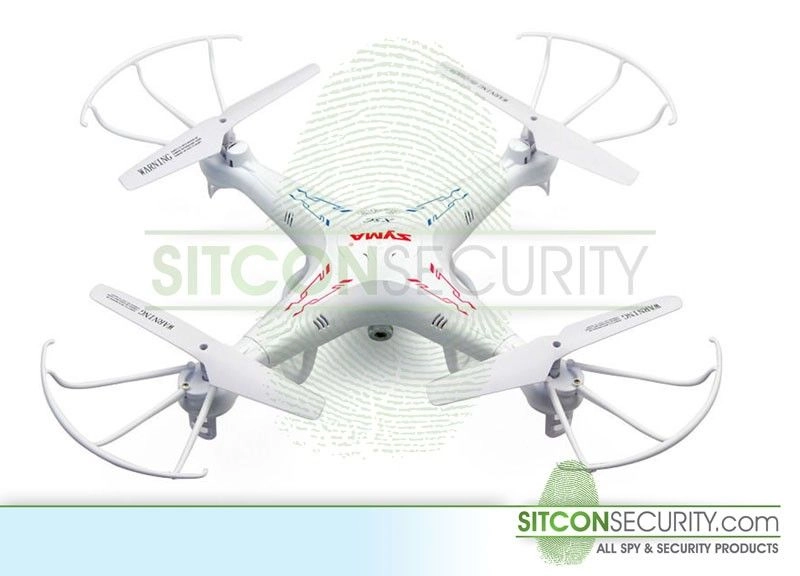 drone met camera